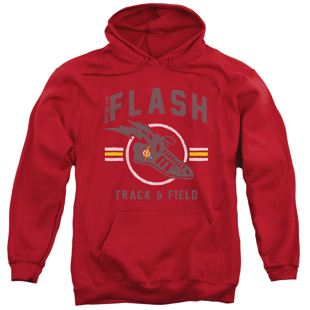 Justice League Track and Field Mens Hoodie Red