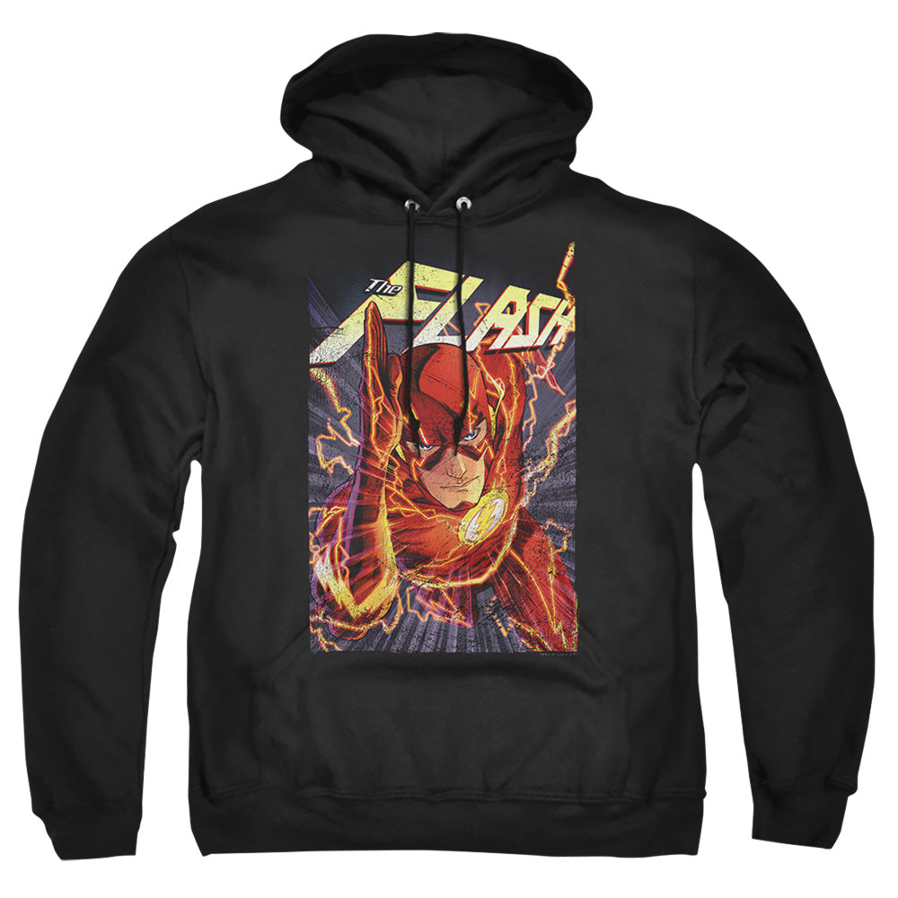 Jla Flash One Mens Hoodie Black