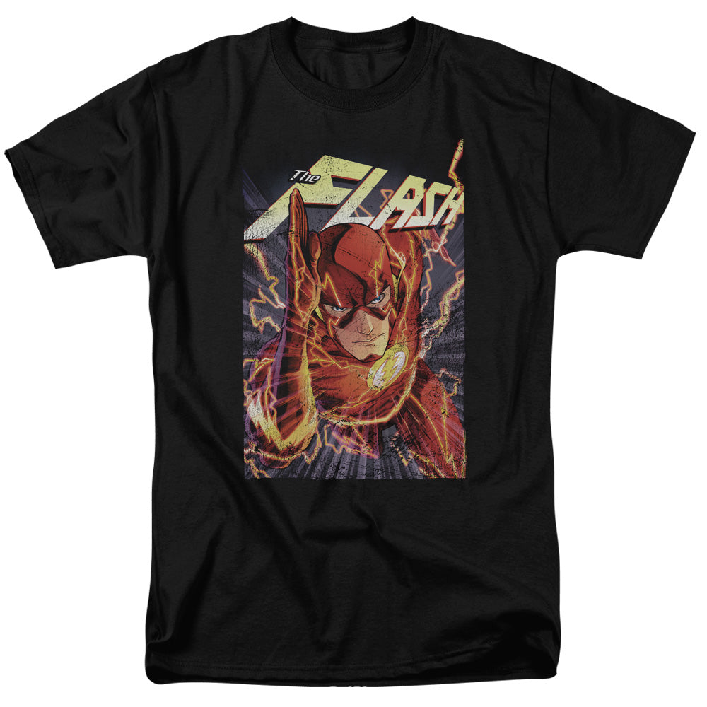 Jla Flash One Mens T Shirt Black