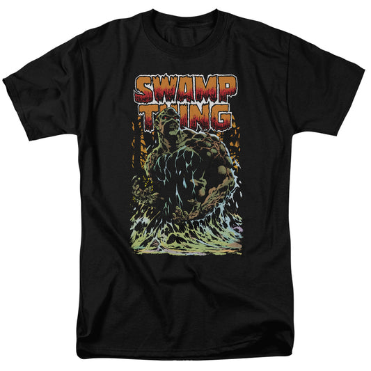 Justice League Of America Swamp Thing Mens T Shirt Black Officially Licensed