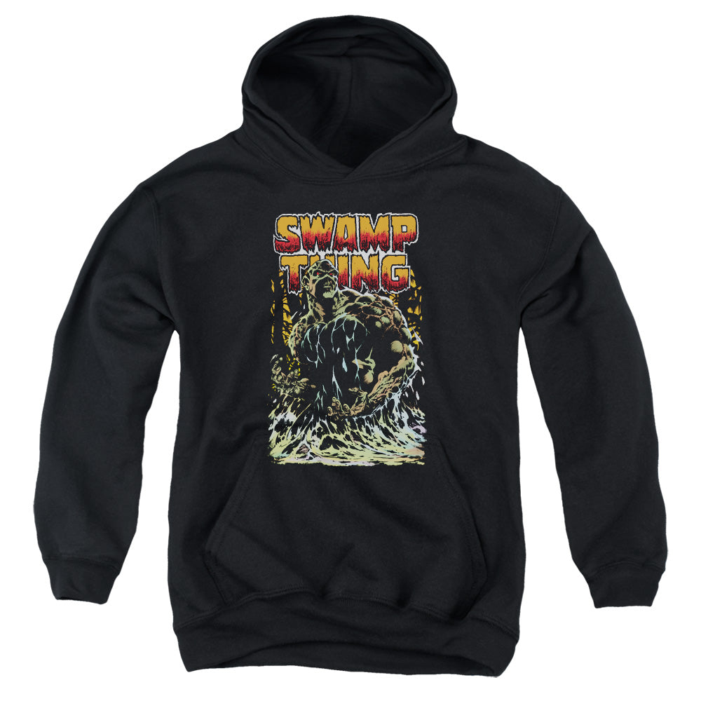 Justice League Swamp Thing Kids Youth Hoodie Black