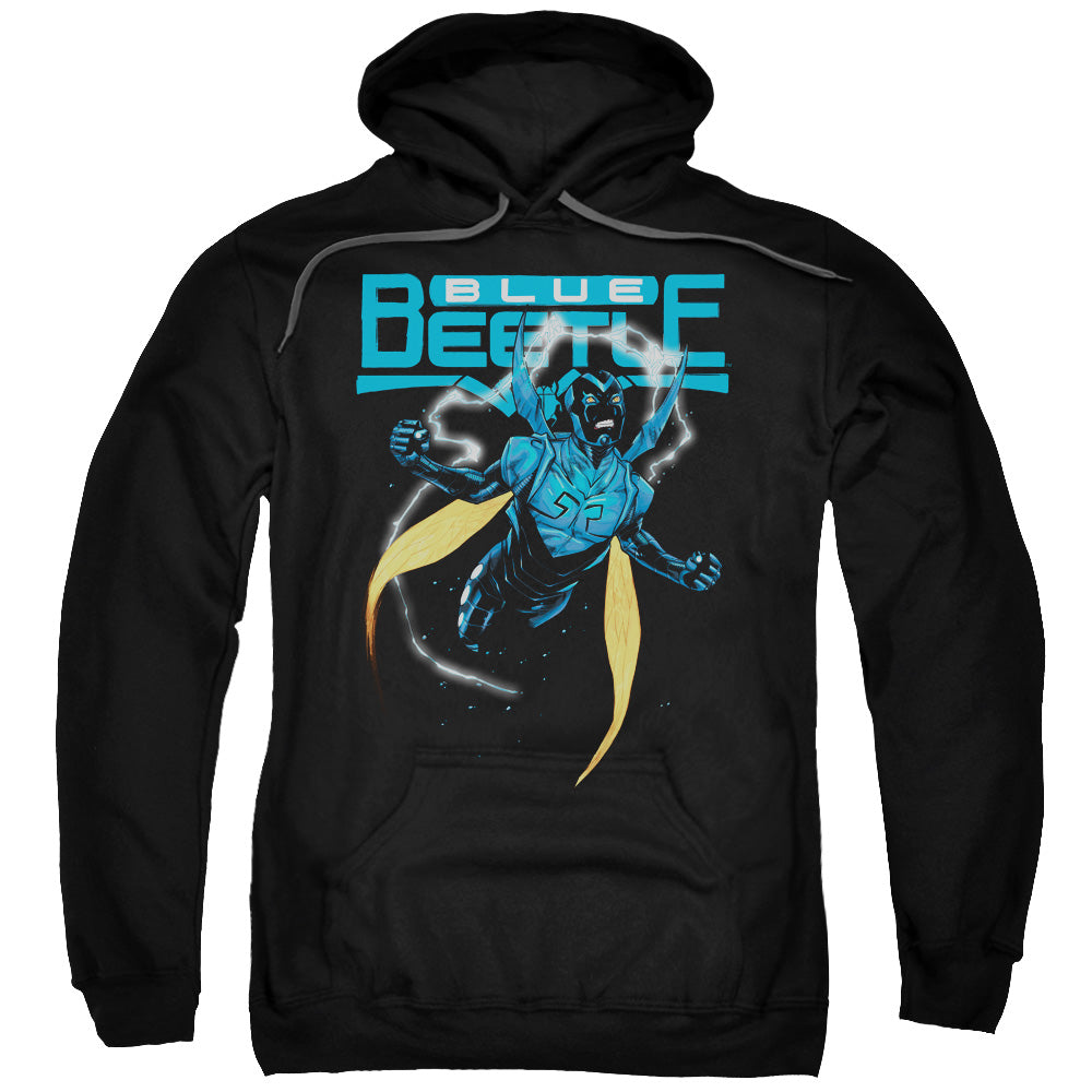 Justice League Blue Beetle Mens Hoodie Black