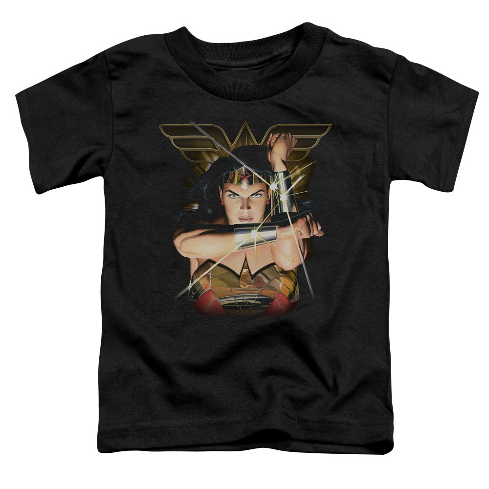 Justice League Deflection Toddler Kids Youth T Shirt Black