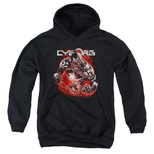 Justice League Engaged Kids Youth Hoodie Black