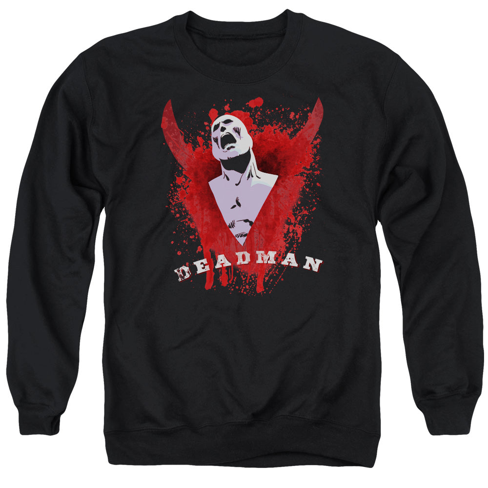 Justice League Possession Mens Crewneck Sweatshirt Black