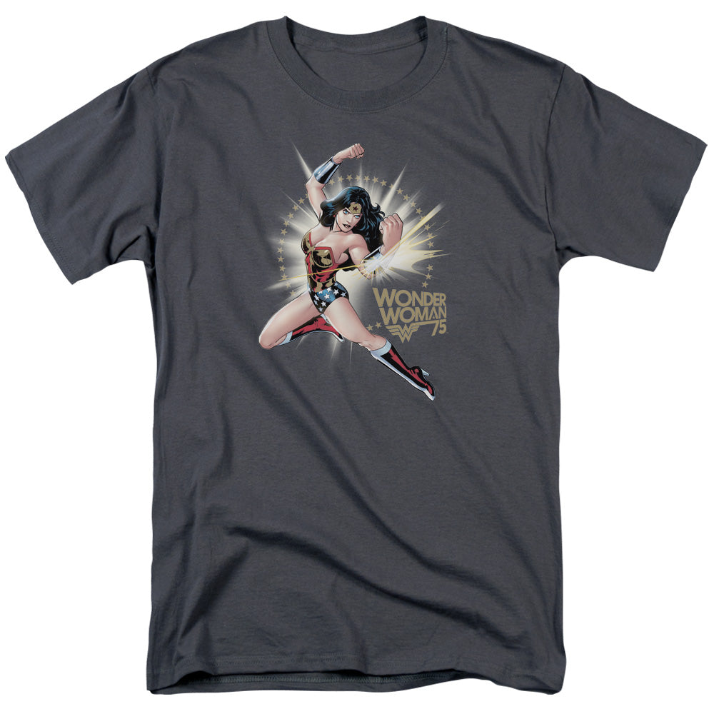 Wonder Woman Ww75 The Bracelets Of Submission Mens T Shirt Charcoal