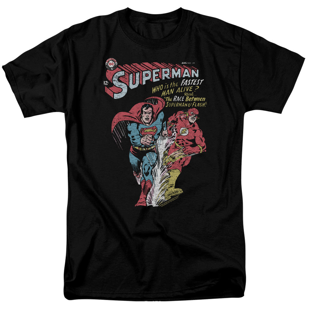 Justice League Fastest Mens T Shirt Black
