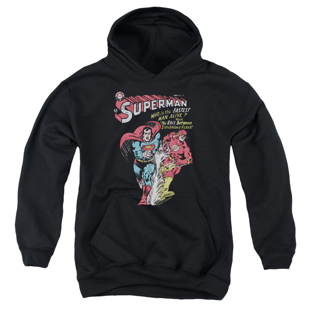 Justice League Fastest Kids Youth Hoodie Black