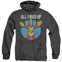 Load image into Gallery viewer, Jla Firestorms Party Mens Heather Hoodie Black