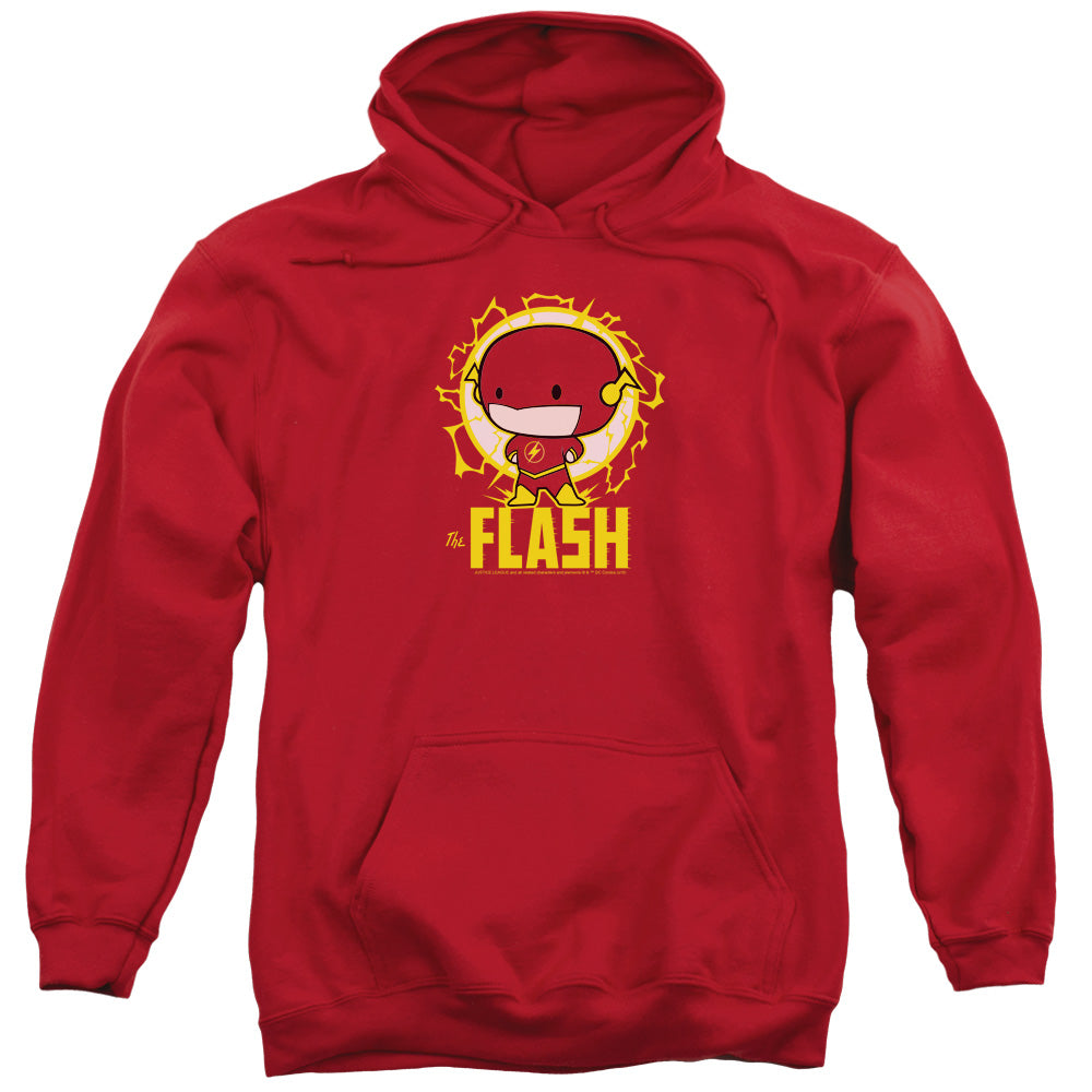 Dc Flash Flash Chibi Mens Hoodie Red