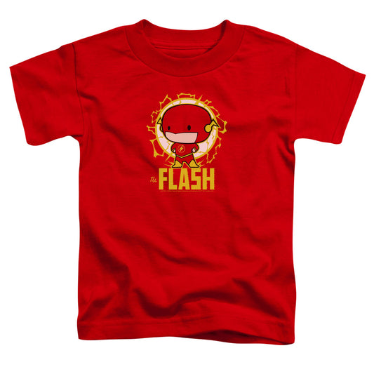 Dc Flash Flash Chibi Toddler Kids Youth T Shirt Red