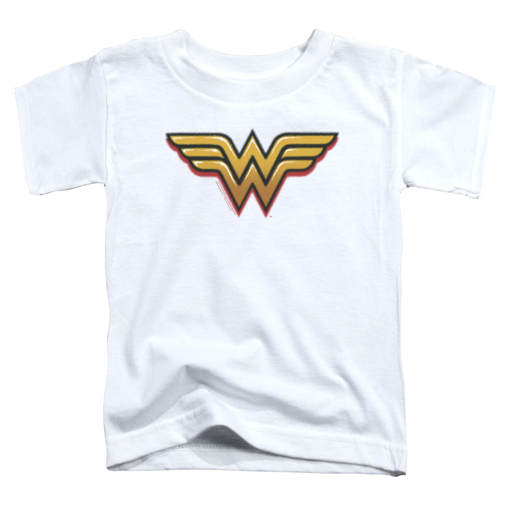 Wonder Woman Airbrush Ww Toddler Kids Youth T Shirt White
