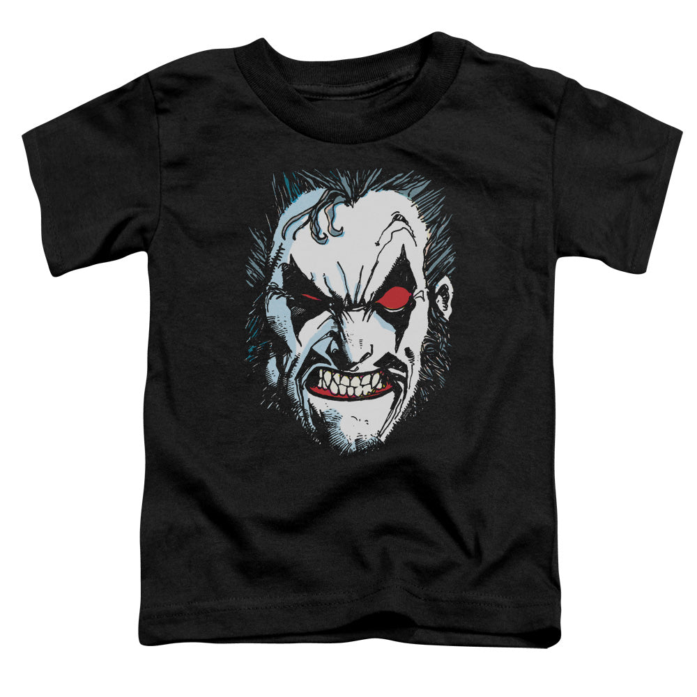 Justice League in Lo Face Toddler Kids Youth T Shirt Black