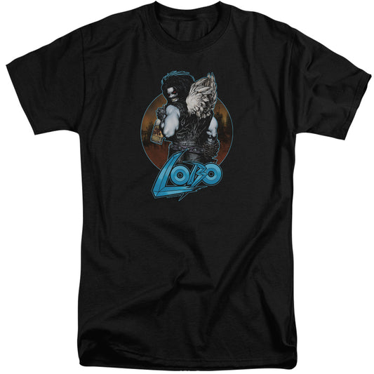 Justice League Gut Rot Mens Tall T Shirt Black