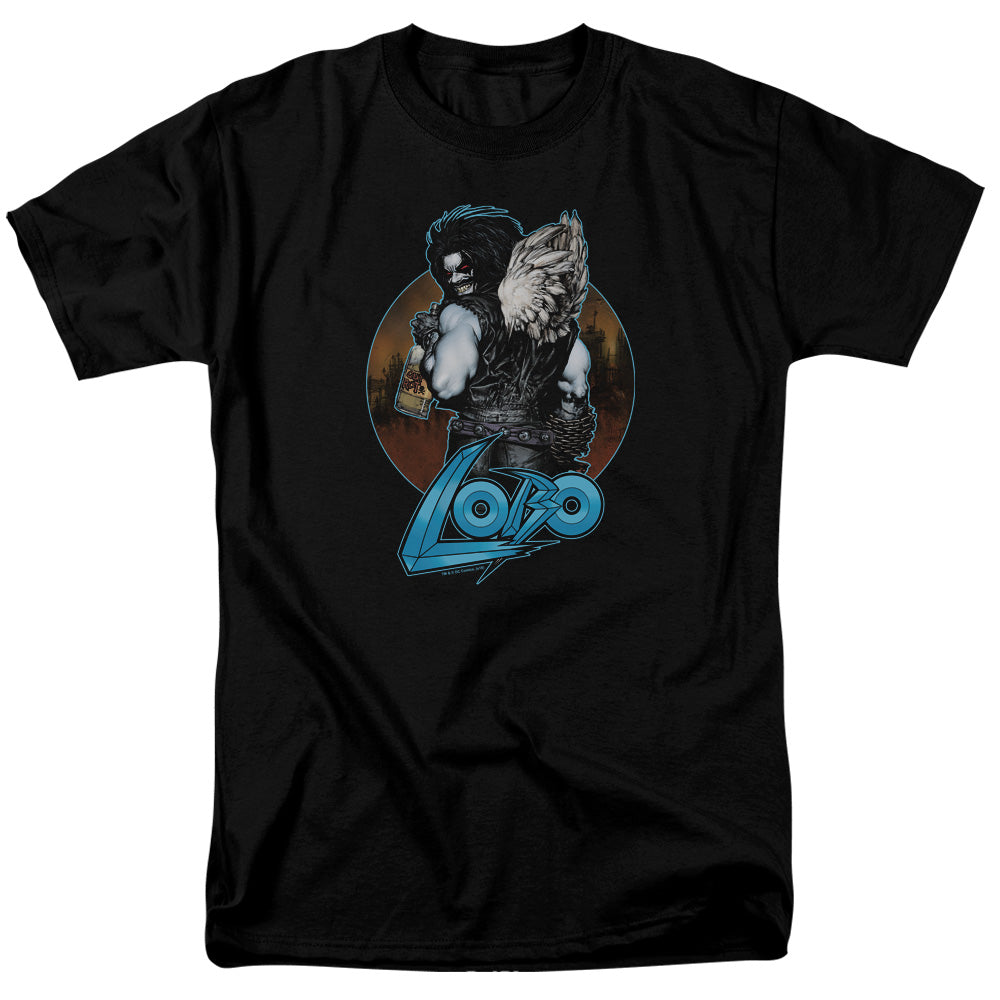 Justice League Gut Rot Mens T Shirt Black