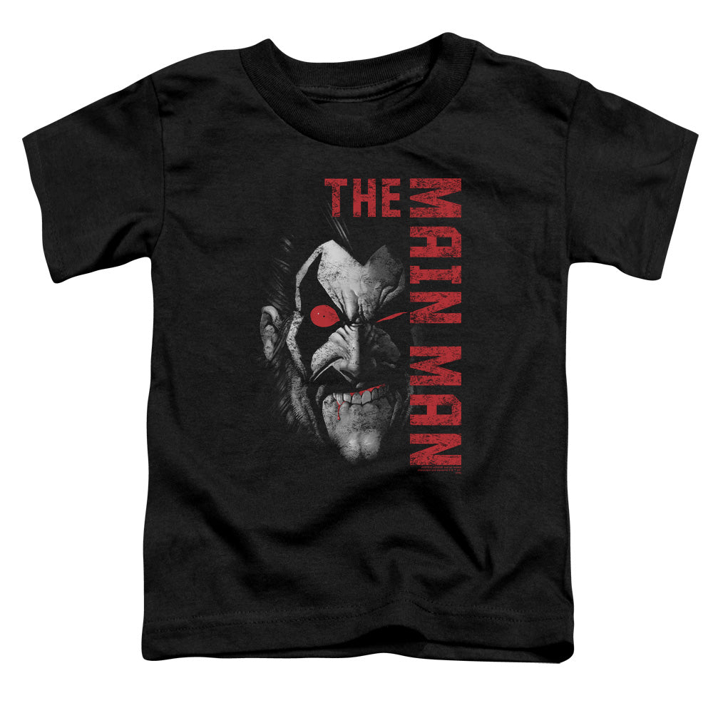 Justice League Main Man Toddler Kids Youth T Shirt Black