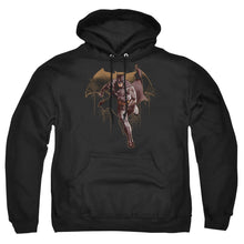 Load image into Gallery viewer, Justice League Movie Caped Crusader Mens Hoodie Black