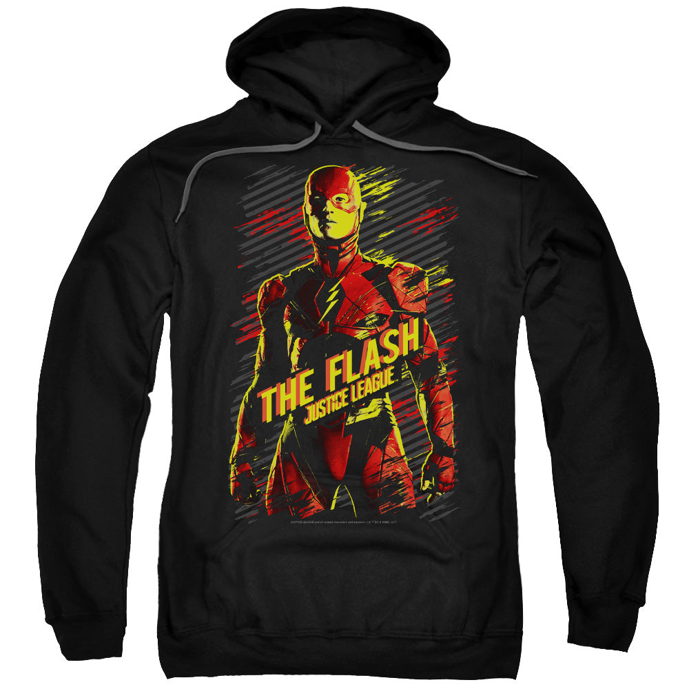 Justice League Movie the Flash Mens Hoodie Black