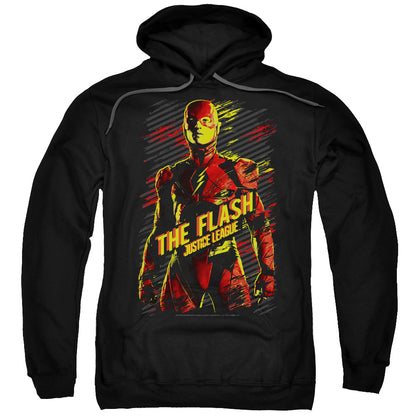 Justice League Movie the Flash Mens Hoodie Black