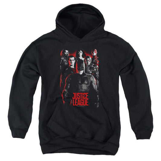 Justice League Movie the League Kids Youth Hoodie Black