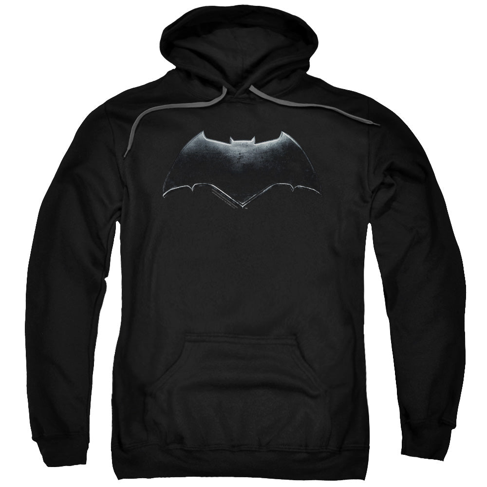 Justice League Movie Batman Logo Mens Hoodie Black