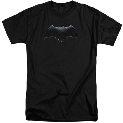 Justice League Movie Batman Logo Mens Tall T Shirt Black Officially Licensed