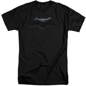 Justice League Movie Batman Logo Mens Tall T Shirt Black
