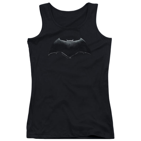 Justice League Movie Batman Logo Womens Tank Top Shirt Black