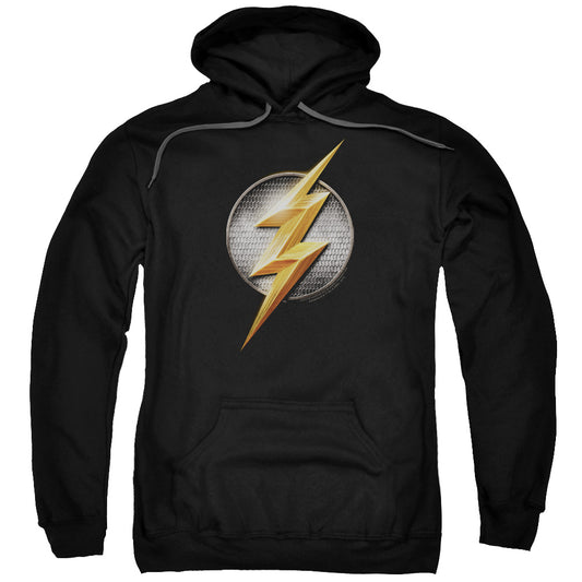 Justice League Movie Flash Logo Mens Hoodie Black