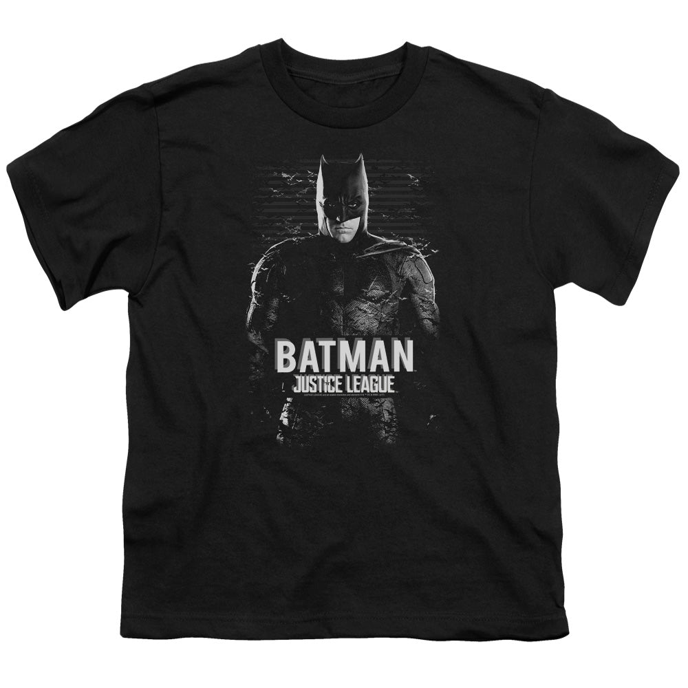 Justice League Movie Batman Kids Youth T Shirt Black