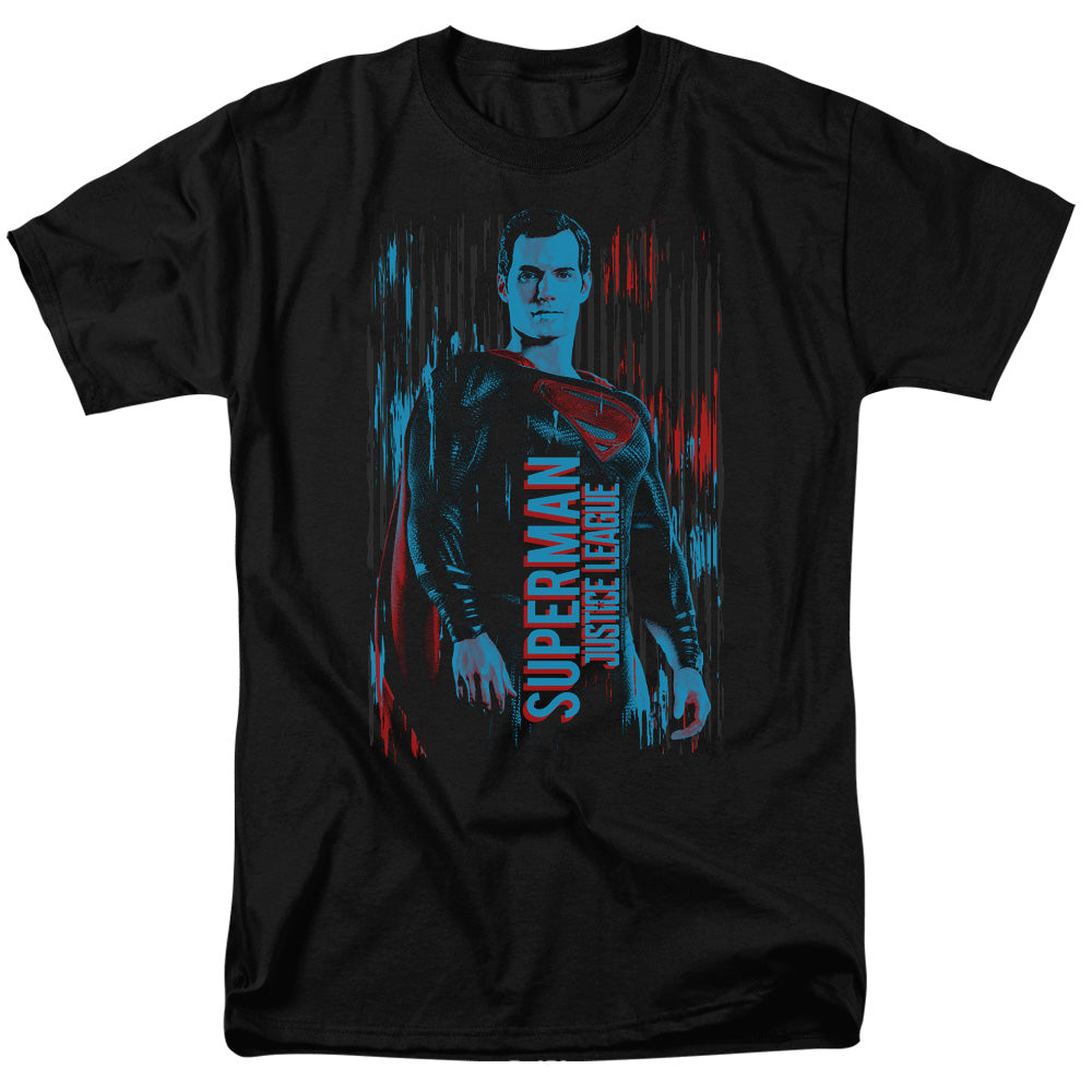 Justice League Movie Superman Mens T Shirt Black