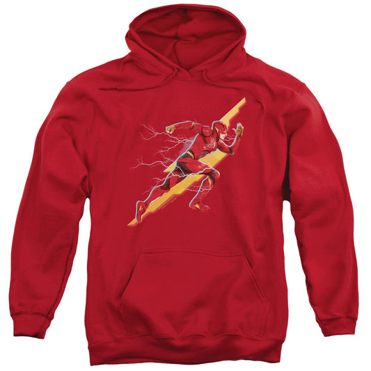 Justice League Movie Flash Forward Mens Hoodie Red