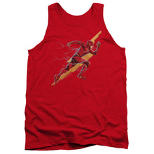 Load image into Gallery viewer, Justice League Movie Flash Forward Mens Tank Top Shirt Red