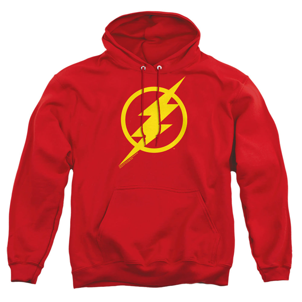 Justice League Movie Flash Solid Color Mens Hoodie Red