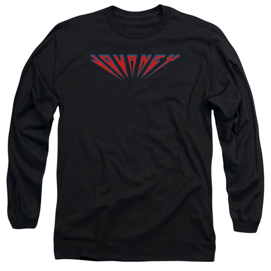 Journey Perspective Logo Mens Long Sleeve Shirt Black