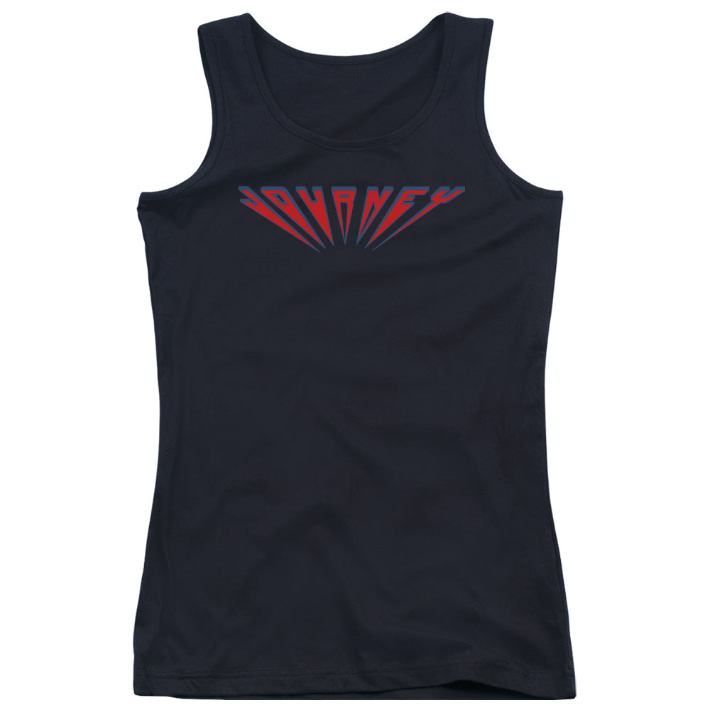 Journey Perspective Logo Womens Tank Top Shirt Black