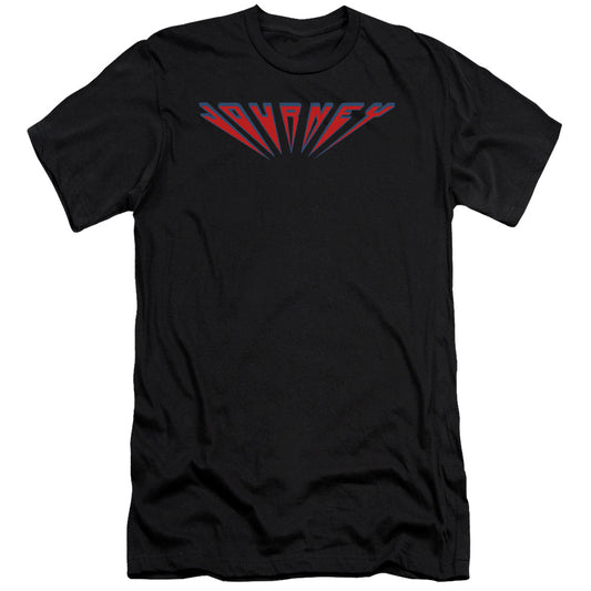 Journey Perspective Logo Slim Fit Mens T Shirt Black