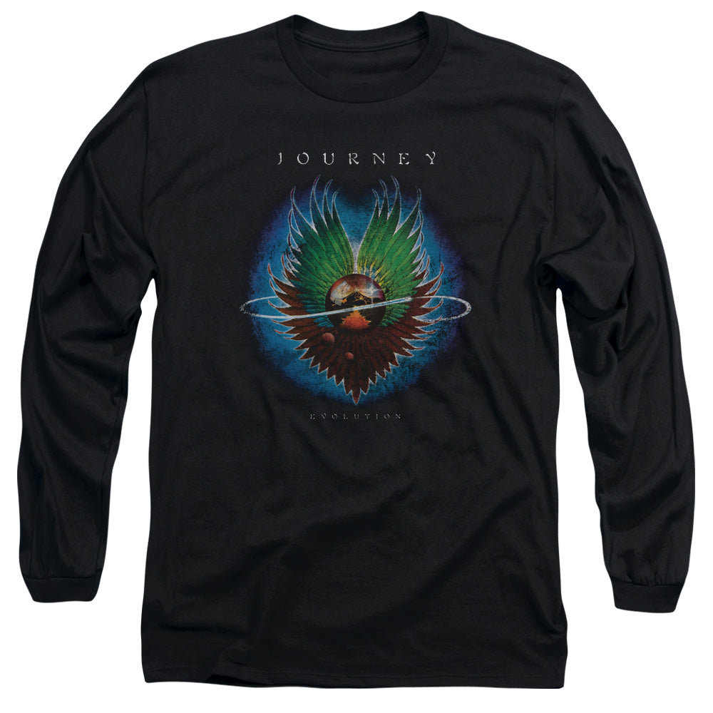 Journey Evolution Mens Long Sleeve Shirt Black