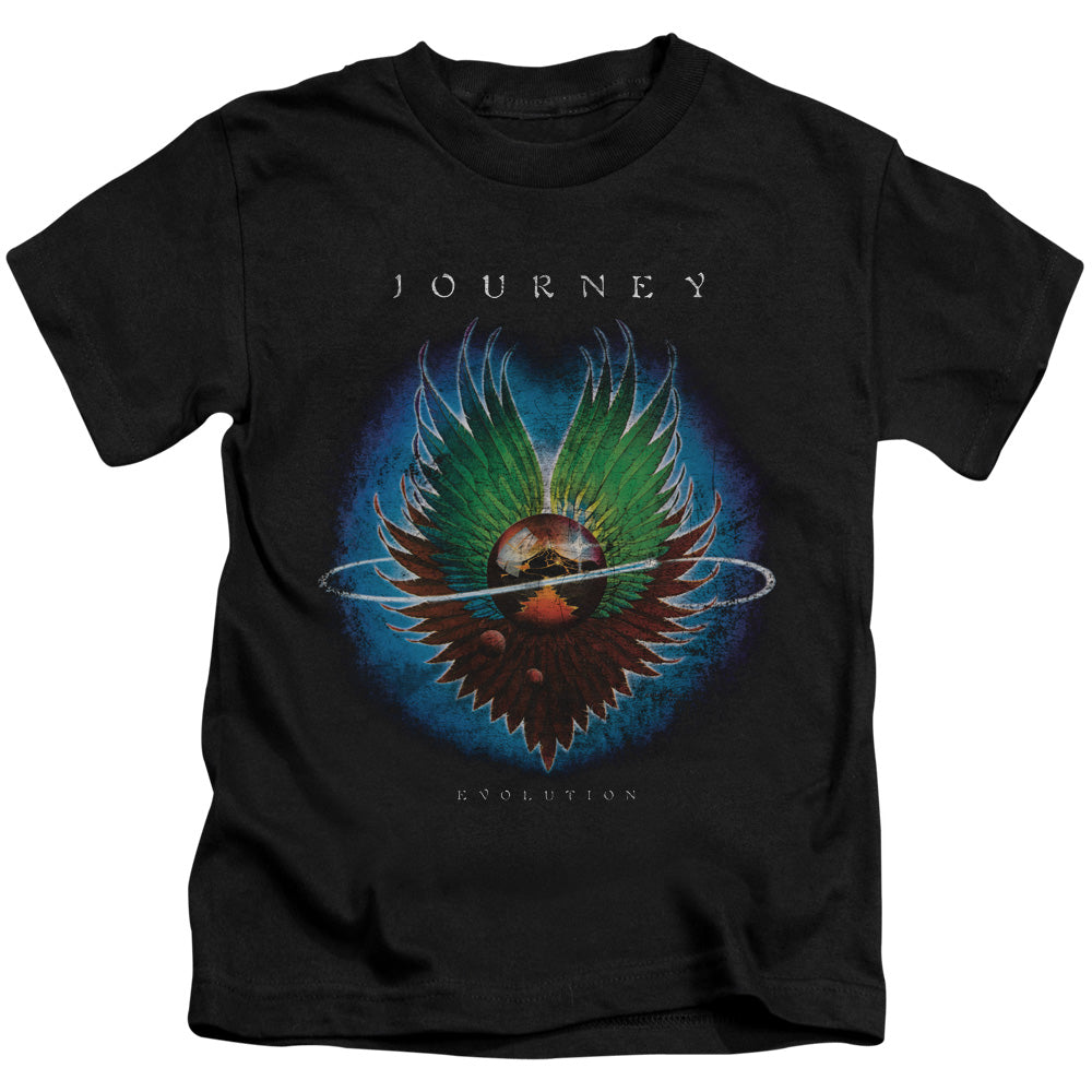 Journey Evolution Juvenile Kids Youth T Shirt Black