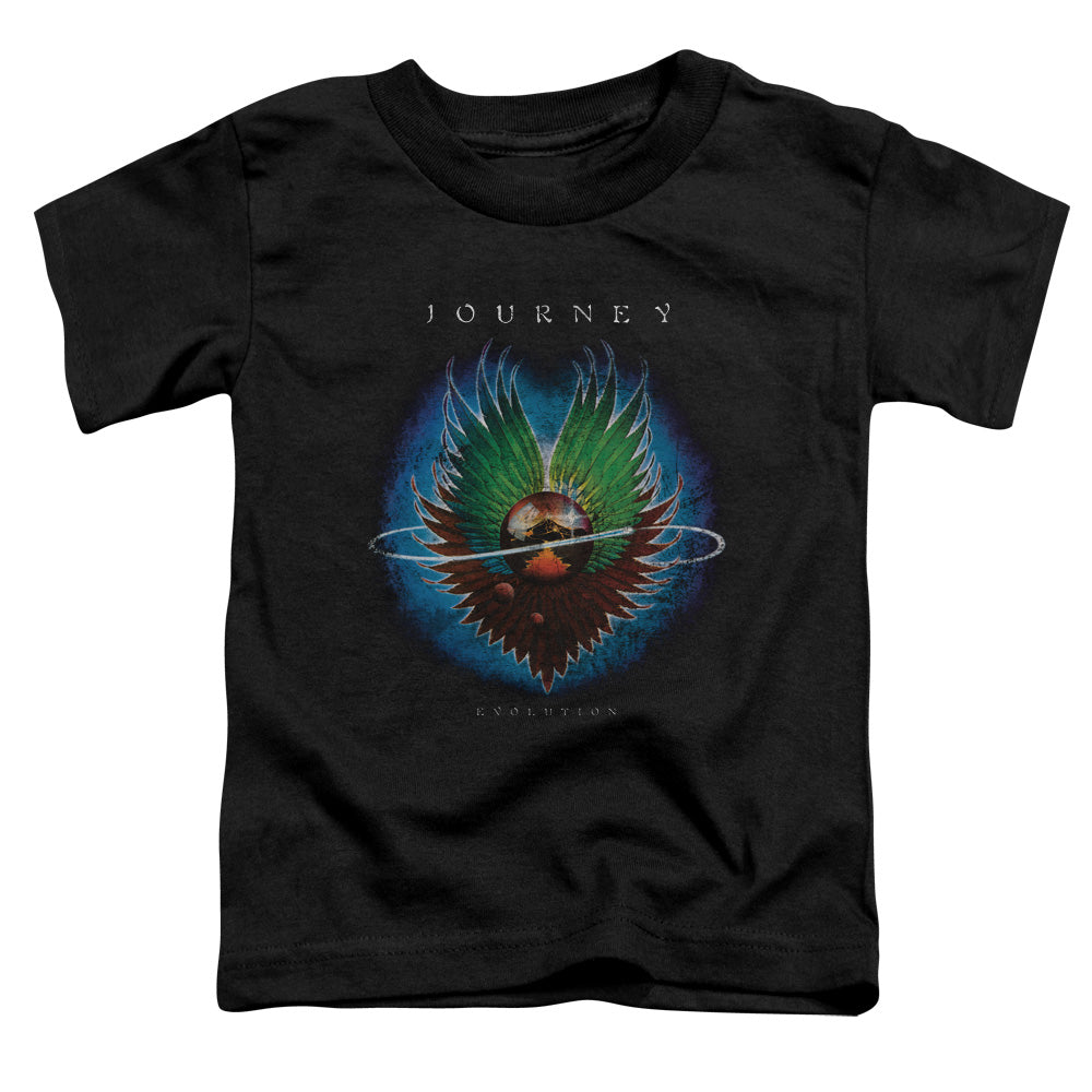 Journey Evolution Toddler Kids Youth T Shirt Black