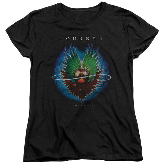 Journey Evolution Womens T Shirt Black