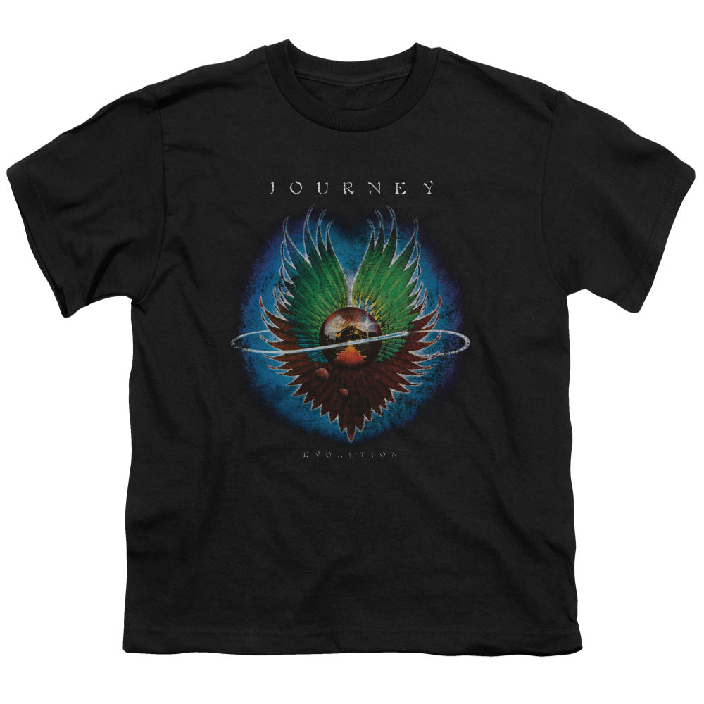 Journey Evolution Kids Youth T Shirt Black