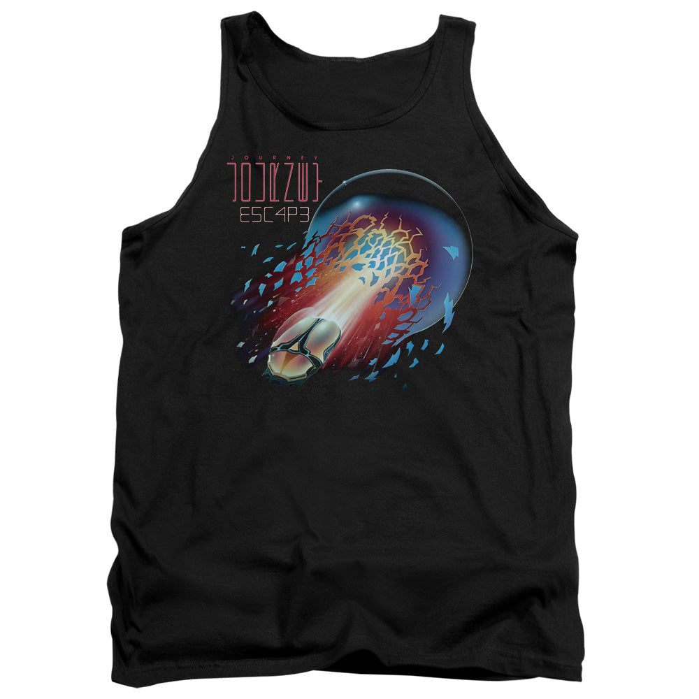 Journey Escape Mens Tank Top Shirt Black