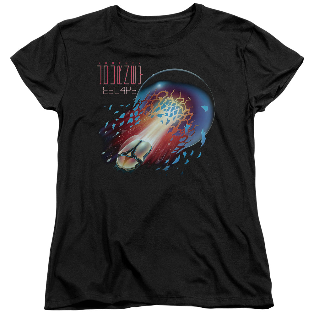 Journey Escape Womens T Shirt Black