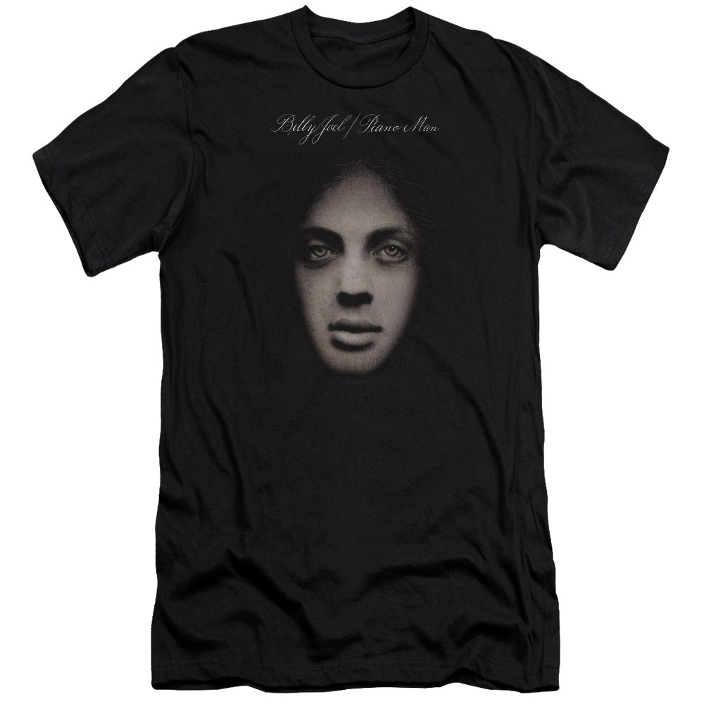 Billy Joel Piano Man Cover Premium Bella Canvas Slim Fit Mens T Shirt Black