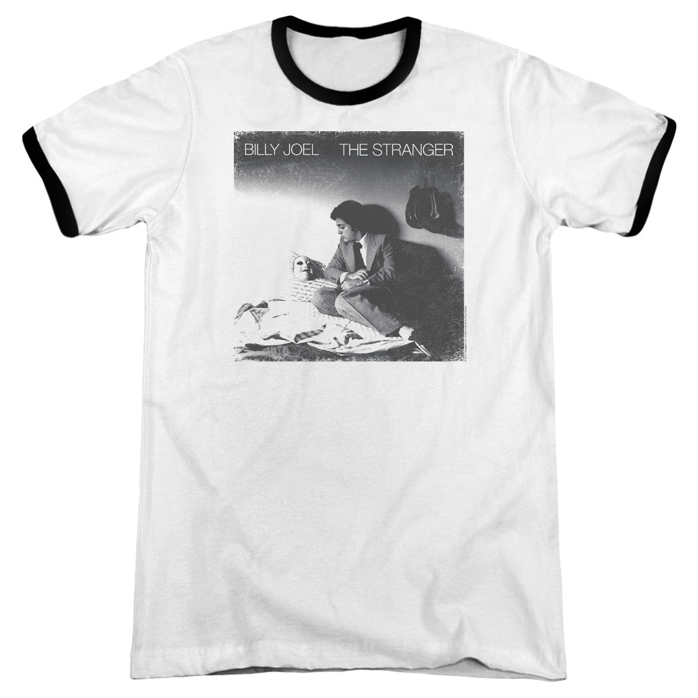 Billy Joel The Stranger Heather Ringer Mens T Shirt White