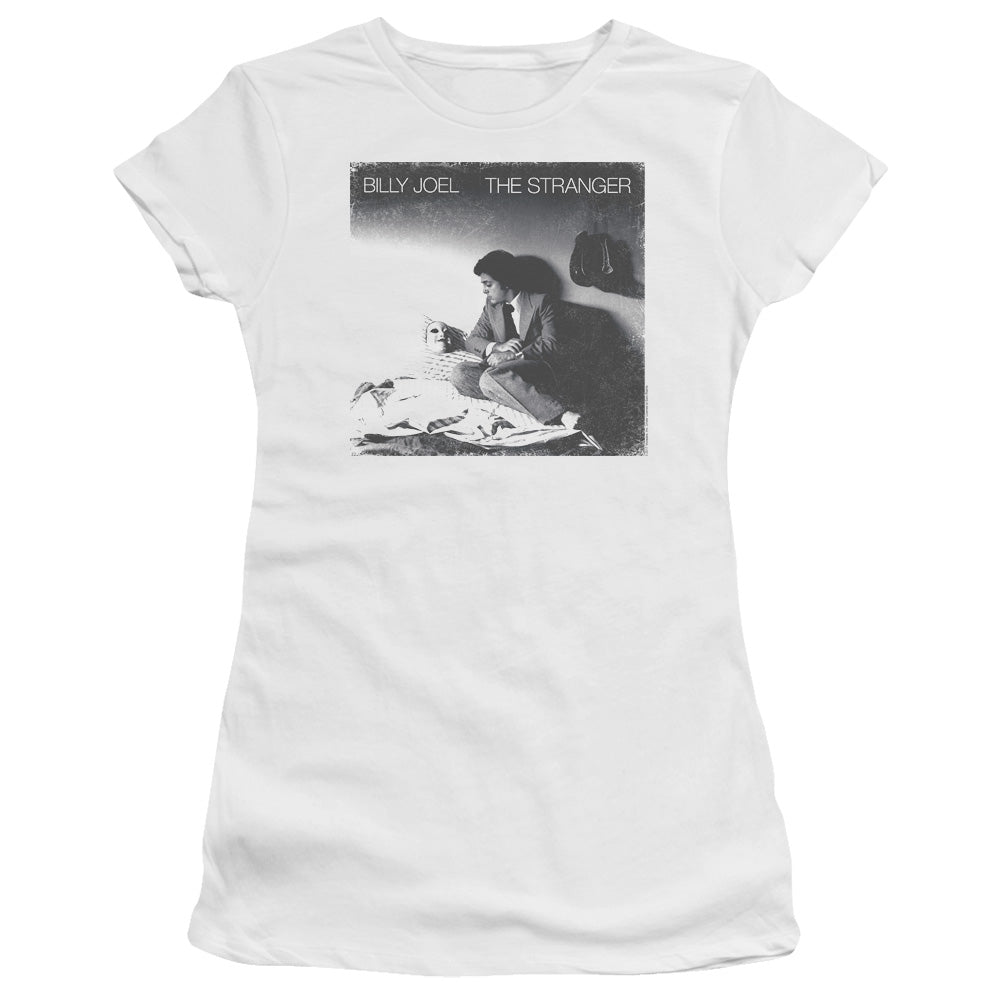 Billy Joel The Stranger Junior Sheer Cap Sleeve Womens T Shirt White