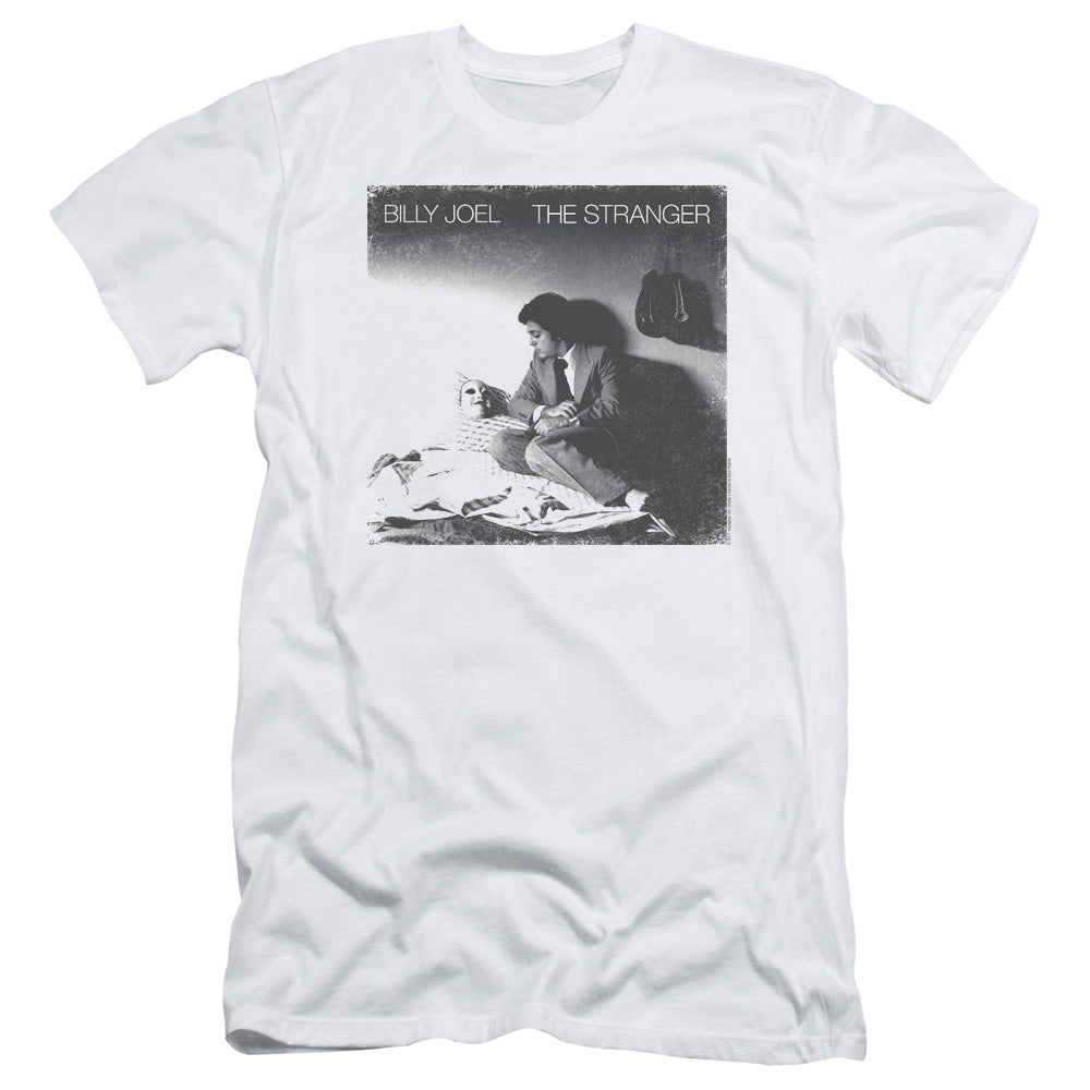 Billy Joel The Stranger Slim Fit Mens T Shirt White