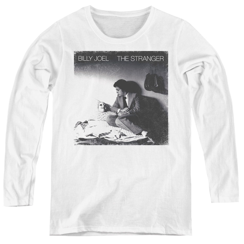 Billy Joel The Stranger Womens Long Sleeve Shirt White