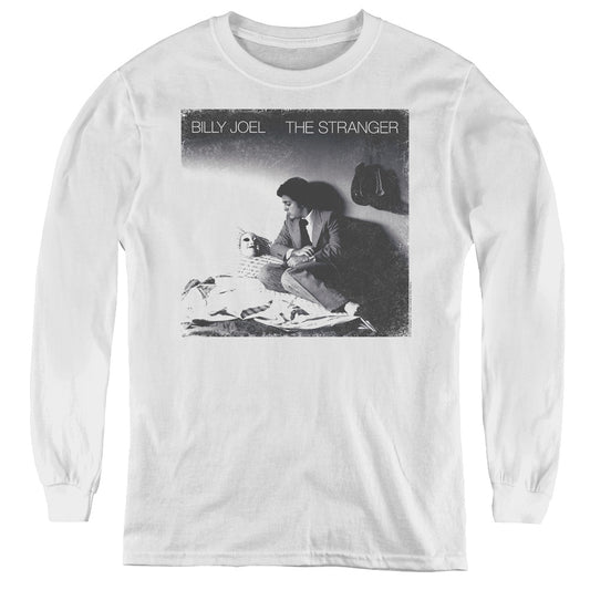 Billy Joel The Stranger Long Sleeve Kids Youth T Shirt White